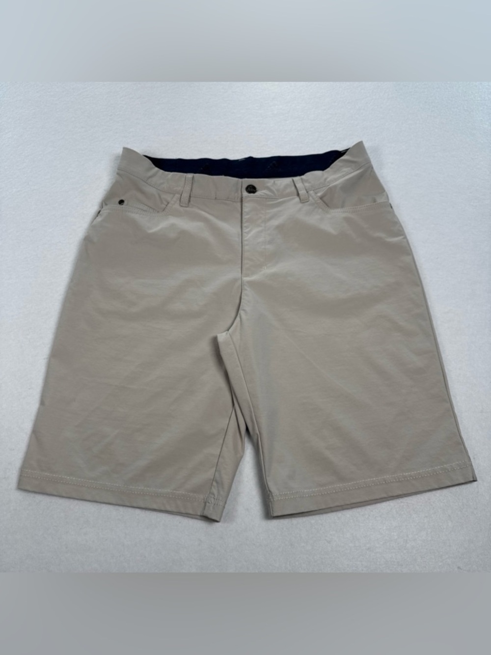 Adidas Golf Primegreen Go-To 5 Pocket Shorts Mens 32 Lt Khaki 9.5 In Regular Fit
